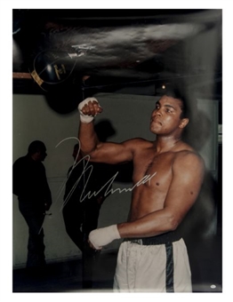 Muhammad Ali Signed 30x40 Photograph With Huge Signature